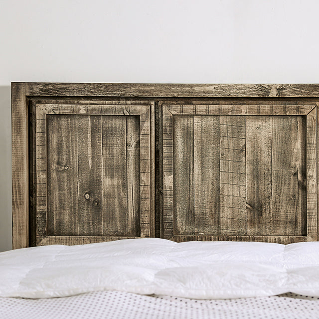 Oakridge Bed Brown & Grey - Inland Furniture (San Bernardino, CA)