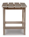 Sundown Treasure End Table - Inland Furniture (San Bernardino, CA)