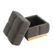 Aileen Storage Stool - Inland Furniture (San Bernardino, CA)