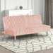 Hinwil Futon Sofa Bed Pink, Beige Grey, & Black - Inland Furniture (San Bernardino, CA)