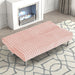 Hinwil Futon Sofa Bed Pink, Beige Grey, & Black - Inland Furniture (San Bernardino, CA)