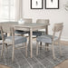 Keynes 7 Pc Dining Table Set - Inland Furniture (San Bernardino, CA)
