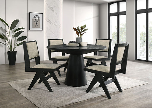 Tottenham 48" Round Dining Table - Inland Furniture (San Bernardino, CA)
