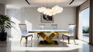 Palazzo 7 Pc Dining Table Set - Inland Furniture (San Bernardino, CA)