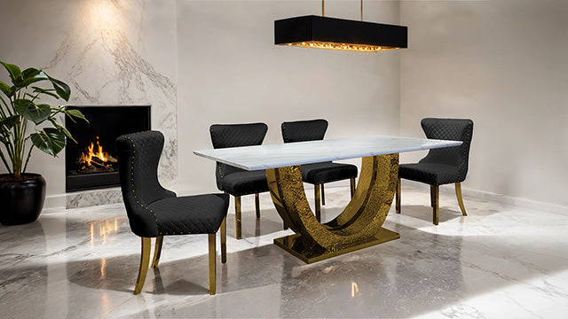 Portanova Dining Table - Inland Furniture (San Bernardino, CA)