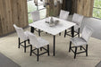 Sabro 5 Pc Dining Table Set - Inland Furniture (San Bernardino, CA)