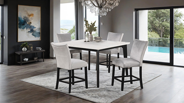 Sabro 5 Pc Dining Table Set - Inland Furniture (San Bernardino, CA)