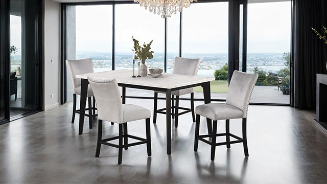 Sabro Rect Counter Ht. Table - Inland Furniture (San Bernardino, CA)