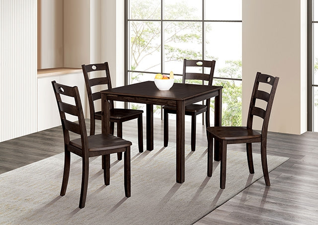 Lubbock 5 Pc. Dining Table Set - Inland Furniture (San Bernardino, CA)