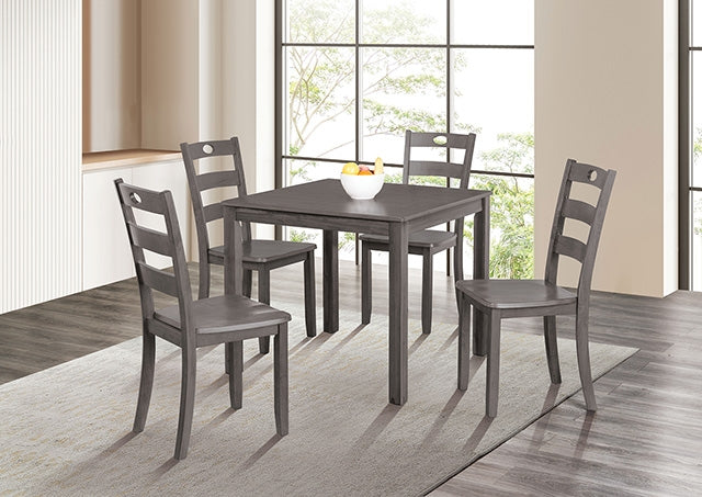 Lubbock 5 Pc. Dining Table Set - Inland Furniture (San Bernardino, CA)