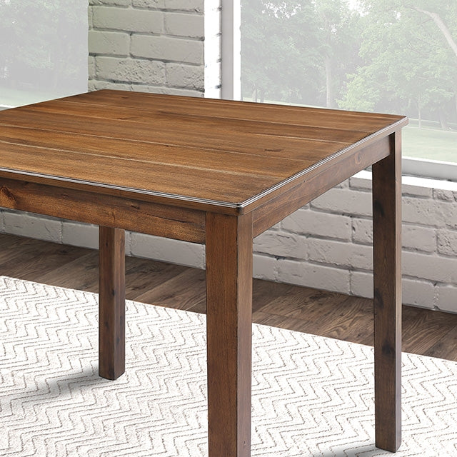Lubbock 5 Pc. Counter Ht. Table Set - Inland Furniture (San Bernardino, CA)