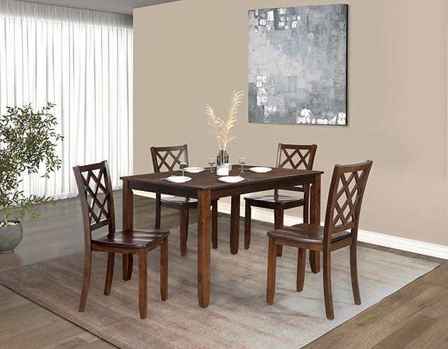 Yamhill 5 Pc. Dining Table Set - Inland Furniture (San Bernardino, CA)