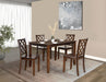 Yamhill 5 Pc. Dining Table Set - Inland Furniture (San Bernardino, CA)
