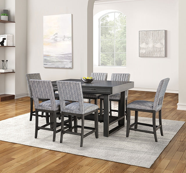 Potton 7 Pc Counter Ht Table Set - Inland Furniture (San Bernardino, CA)