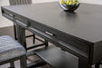 Potton 7 Pc Counter Ht Table Set - Inland Furniture (San Bernardino, CA)