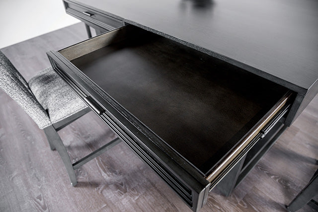Potton 7 Pc Counter Ht Table Set - Inland Furniture (San Bernardino, CA)