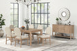Rheinfall Dining Table - Inland Furniture (San Bernardino, CA)