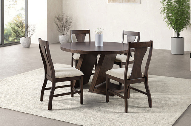 Holsworthy 5 Pc Dining Table Set - Inland Furniture (San Bernardino, CA)