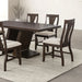 Holsworthy 7 Pc Dining Table Set - Inland Furniture (San Bernardino, CA)
