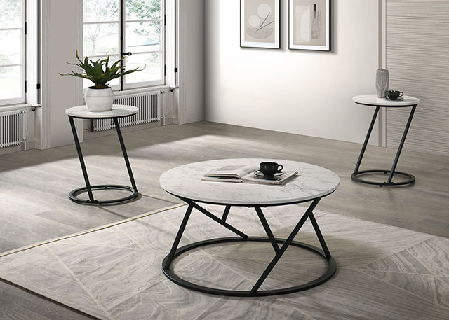 Ronde 3 Pc. Table Set - Inland Furniture (San Bernardino, CA)
