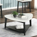 Thisted Triangle Marble Coffee Table - Inland Furniture (San Bernardino, CA)