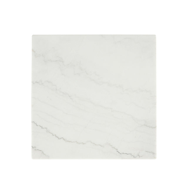 Thisted Square Marble End Table - Inland Furniture (San Bernardino, CA)