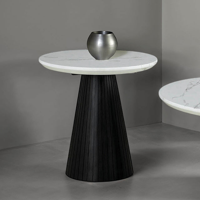 Sindal Round End Table - Inland Furniture (San Bernardino, CA)