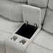 Sandbach Manual Reclining Loveseat With Console - Inland Furniture (San Bernardino, CA)
