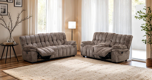 Hieronymus Manual Sofa Brown - Inland Furniture (San Bernardino, CA)