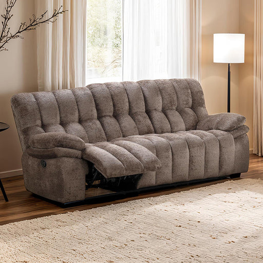 Hieronymus Manual Sofa Brown - Inland Furniture (San Bernardino, CA)