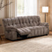 Hieronymus Manual Sofa Brown - Inland Furniture (San Bernardino, CA)