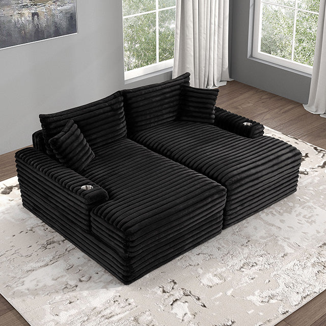 Tavedestrand Double Chaise Sofa - Inland Furniture (San Bernardino, CA)