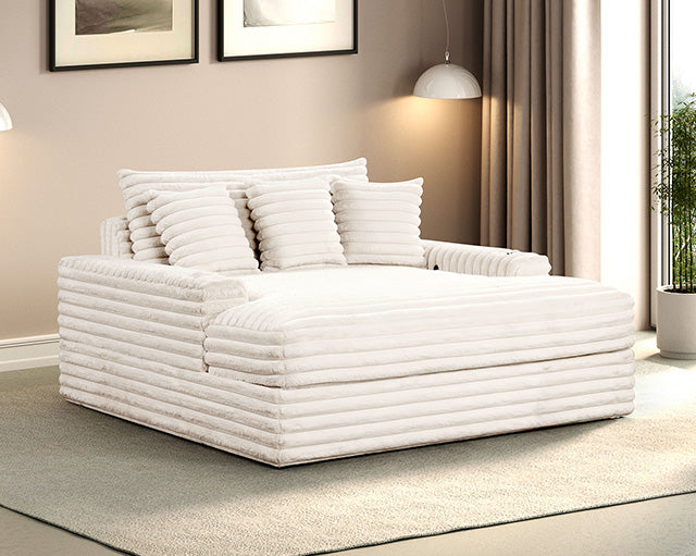 Veyrier 2 Arm Chaise - Inland Furniture (San Bernardino, CA)