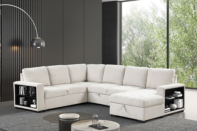 Stockwell Sleeper Sofa Sectional - Inland Furniture (San Bernardino, CA)