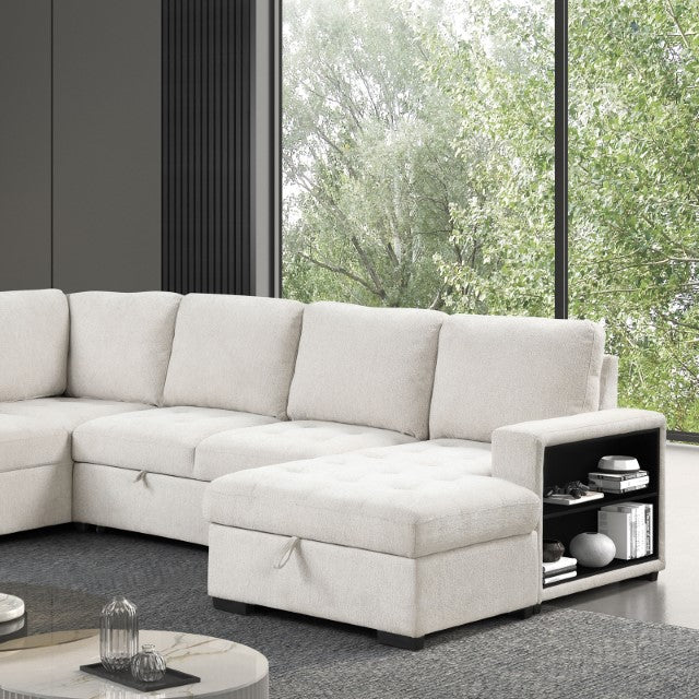 Stockwell Sleeper Sofa Sectional - Inland Furniture (San Bernardino, CA)