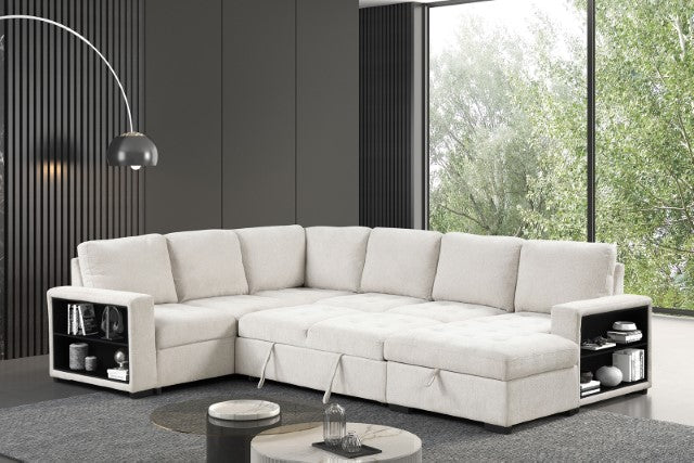 Stockwell Sleeper Sofa Sectional - Inland Furniture (San Bernardino, CA)