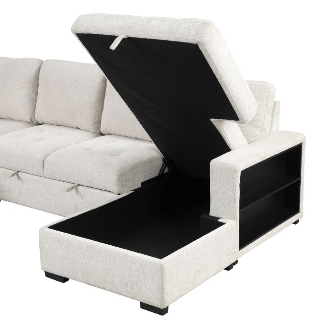 Stockwell Sleeper Sofa Sectional - Inland Furniture (San Bernardino, CA)