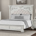 Promenade E.King & Queen Bed Brown & White - Inland Furniture (San Bernardino, CA)