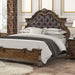 Leovanni 4 Pc Queen Bedroom Set Brown - Inland Furniture (San Bernardino, CA)