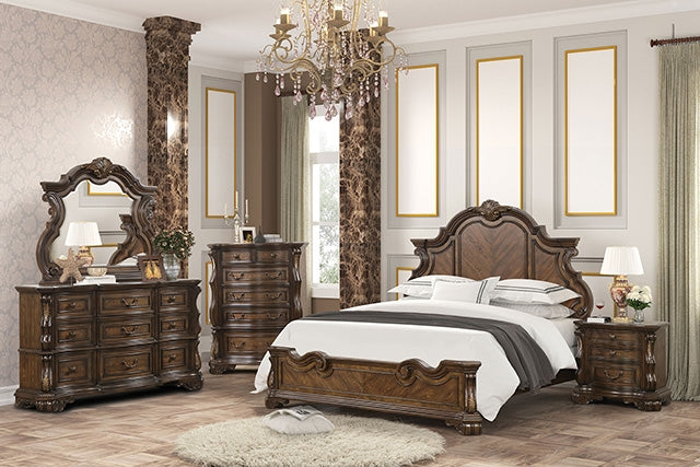 Leovanni 5 pc Queen Qedroom Set - Inland Furniture (San Bernardino, CA)