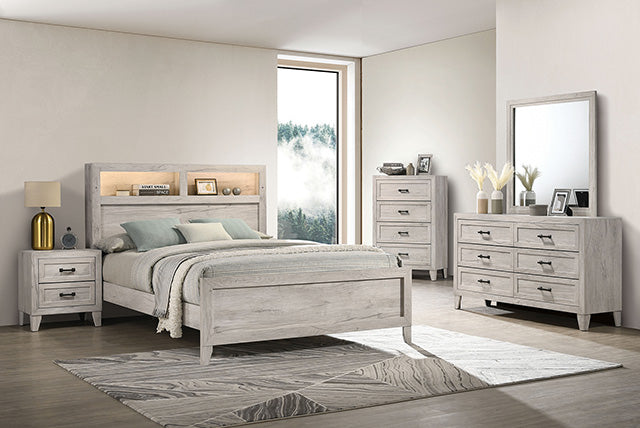 Mysen E.King, & Full Bed - Inland Furniture (San Bernardino, CA)