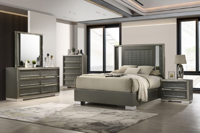 Leyland E.King & Queen Bed - Inland Furniture (San Bernardino, CA)