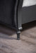 Melodi Parc E.King & Queen Bed Black & Silver - Inland Furniture (San Bernardino, CA)