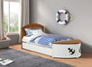 Poseidon Twin Captain Bed - Inland Furniture (San Bernardino, CA)