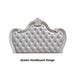 Ventresca Bed White & Chrome - Inland Furniture (San Bernardino, CA)
