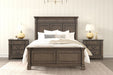 Huddersfield E.King & Queen Bed - Inland Furniture (San Bernardino, CA)