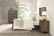Huddersfield E.King & Queen Bed - Inland Furniture (San Bernardino, CA)