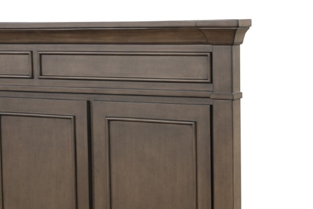 Huddersfield E.King & Queen Bed - Inland Furniture (San Bernardino, CA)