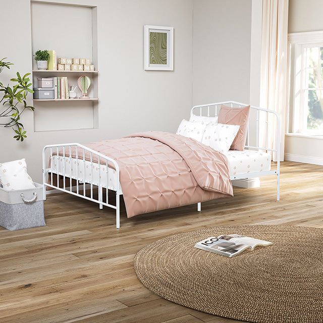 Nicoli Full Metal Bed - Inland Furniture (San Bernardino, CA)
