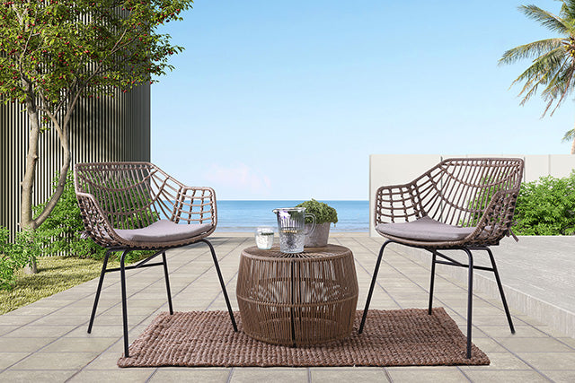 Livana Outdoor Chair (2/CTN) - Inland Furniture (San Bernardino, CA)